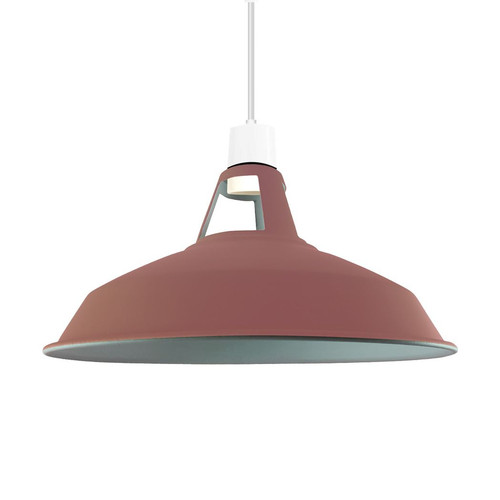 Pendant lampshade pink metal - pendant,