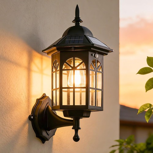 Solar wall light outdoor - solar,
