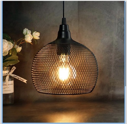 Hanging lamp cage - lamp, metal
