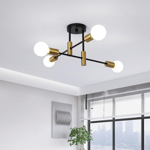 Light sputnik chandelier - 4-light,