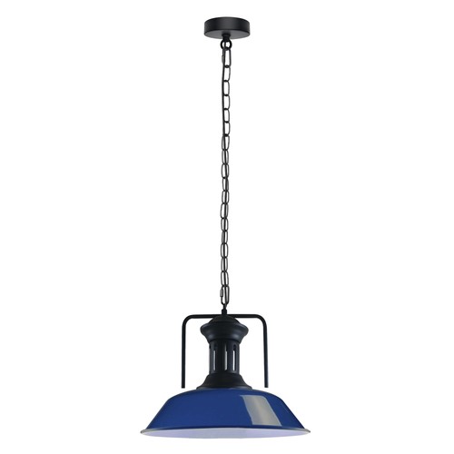 Pendant light navy blue - pendant, 36cm