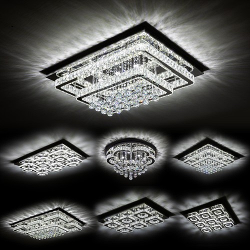Led crystal chandelier - crystal,