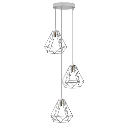 Head chrome diamond - chrome, wire