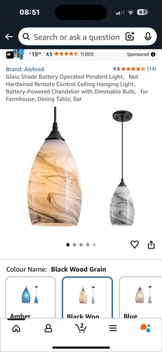 Aiehnid glass shade non wired - shade,