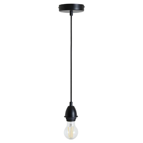 Pendant light fitting black - pendant,