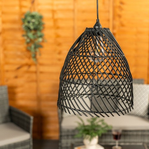 Battery operated outdoor - battery, black