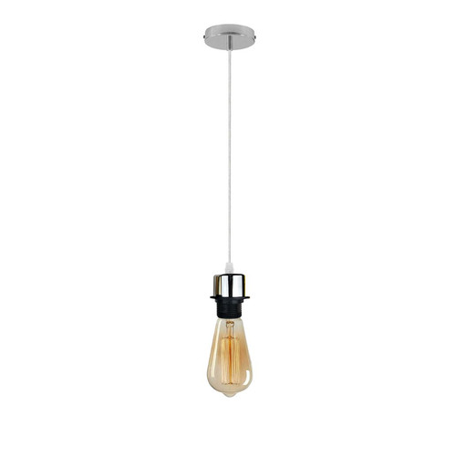 Pendant light chrome metal - pendant,