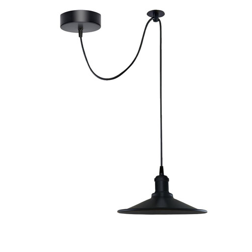 Pendant light black metal - pendant,
