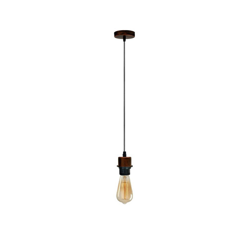 Pendant light rustic red - light,
