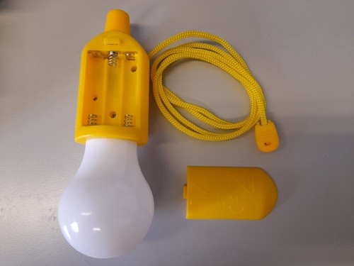 Battery powered led pendant - battery-powered,