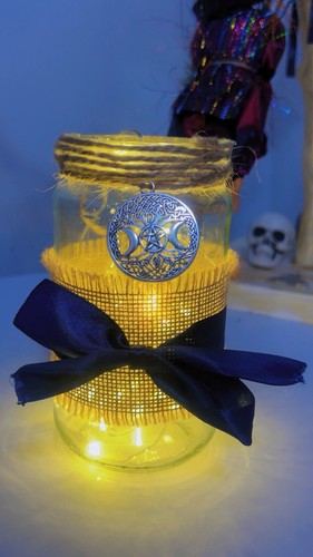 Handmade glass led battery - handmade,