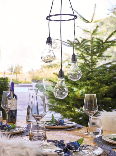 Battery powered led pendant - powered,