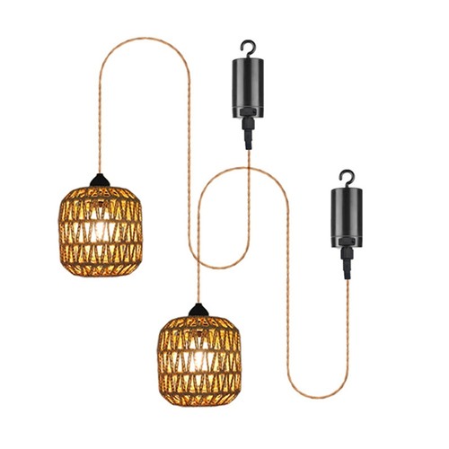 2pcs battery pendant light - 2x(2pcs,