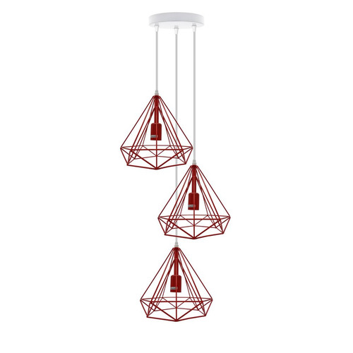 Ledsone light cage ceiling - 3-light,